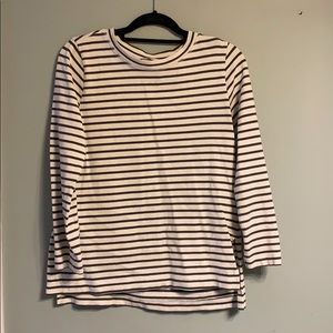 H&M stripped long sleeve top